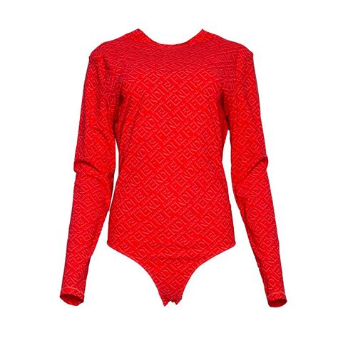 skims fendi red|skims fendi bodysuit black.